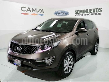 foto Kia Sportage EX 2.0L Aut usado (2016) color Café precio $244,900