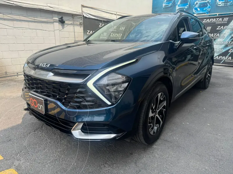 Foto Kia Sportage EX Pack usado (2023) color Azul financiado en mensualidades(enganche $143,062 mensualidades desde $10,940)