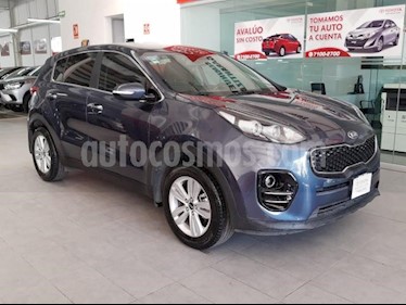 Kia Sportage 5P EX PACK TA A/AC AUT. PIEL CAMARA REVERSA QCP G usado (2017) color Azul precio $302,000