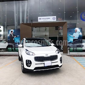 Foto venta Auto usado Kia Sportage SXL 2.4L (2017) color Blanco Perla precio $370,000