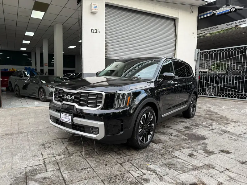 Foto Kia Telluride SX usado (2024) color Negro financiado en mensualidades(enganche $200,000 mensualidades desde $27,579)