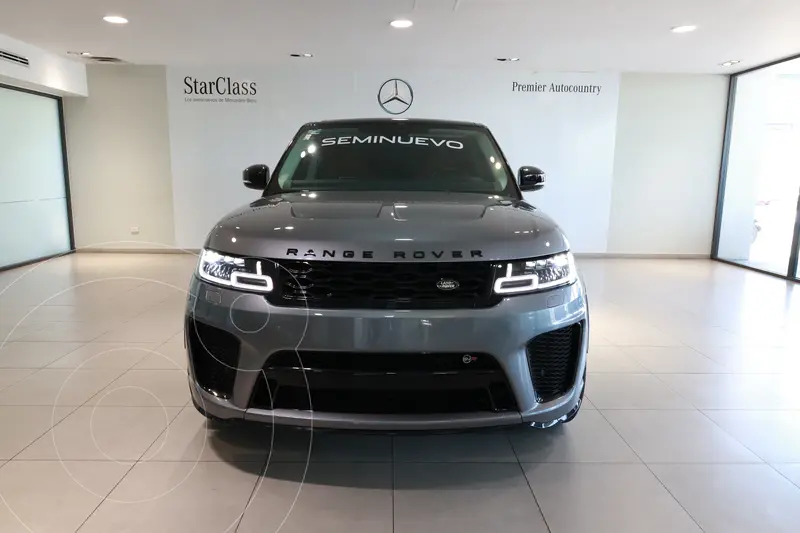 Foto Land Rover Range Rover Sport SVR P575 usado (2022) color Plata Indus financiado en mensualidades(enganche $310,000 mensualidades desde $33,166)