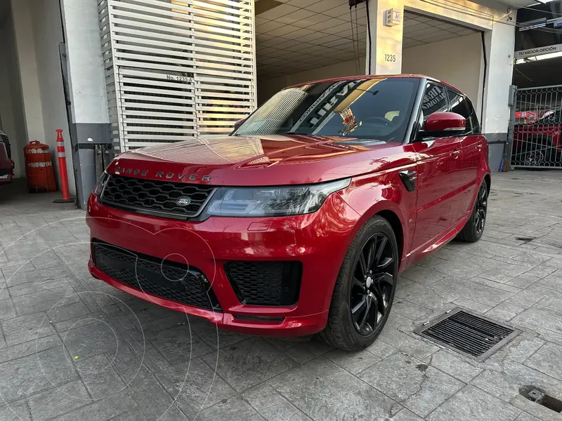 Foto Land Rover Range Rover Sport HSE 5.0 Dynamic usado (2019) color Rojo Firenze financiado en mensualidades(enganche $220,000 mensualidades desde $30,723)