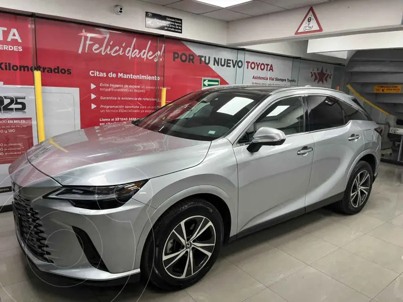 Foto Lexus RX 350 usado (2023) color Plata financiado en mensualidades(enganche $239,140 mensualidades desde $23,591)