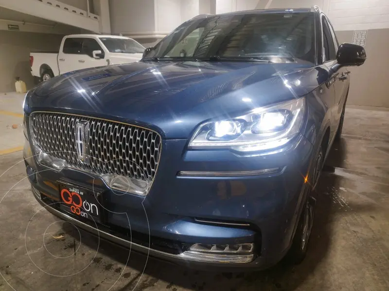 Foto Lincoln Aviator Reserve usado (2020) color Azul Acero financiado en mensualidades(enganche $185,028 mensualidades desde $14,149)