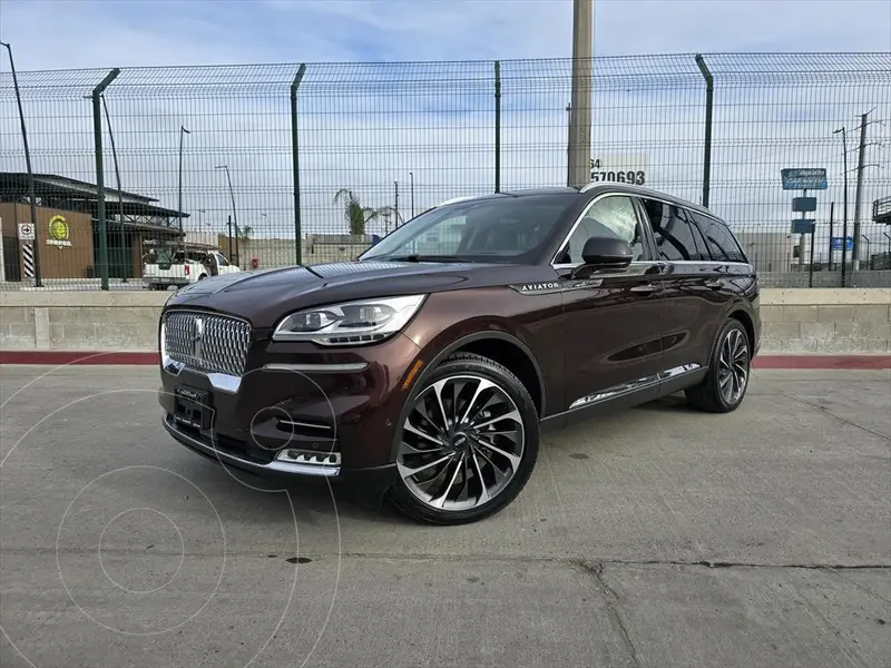 Foto Lincoln Aviator RESERVE 3.0L usado (2020) color Cafe precio $900,000