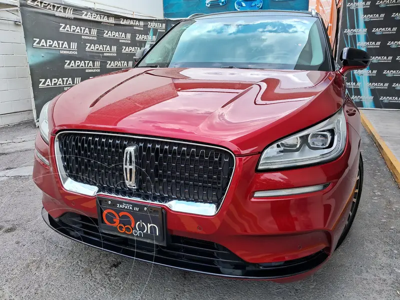 Foto Lincoln Corsair 2.3L Reserve usado (2021) color Rojo financiado en mensualidades(enganche $148,512 mensualidades desde $11,357)
