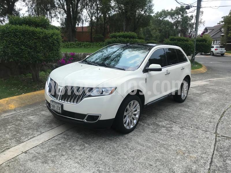 Lincoln MKX 3.5L 4x2 usado (2013) color Blanco precio $259,000