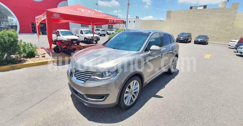 Lincoln MKX 3.5L 4x2 usado (2016) color Cafe precio $395,000