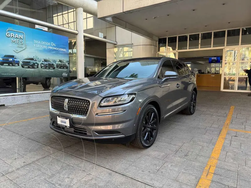 Foto Lincoln Nautilus 2.7L Reserve AWD usado (2021) color Gris financiado en mensualidades(enganche $181,675 mensualidades desde $19,333)