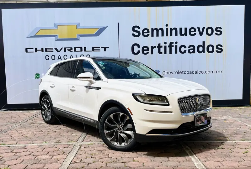 Foto Lincoln Nautilus 2.0L Reserve usado (2022) color Blanco financiado en mensualidades(enganche $211,860 mensualidades desde $14,116)
