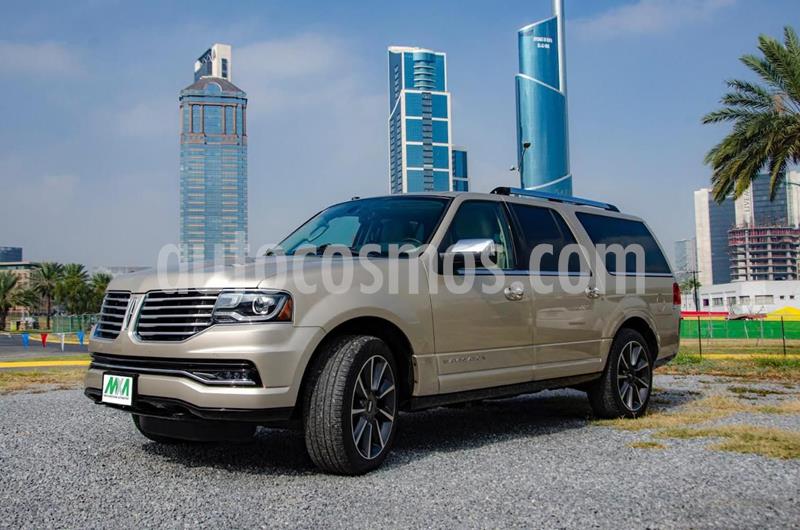 Lincoln Navigator Reserve Larga usado (2017) color Dorado precio $670,000