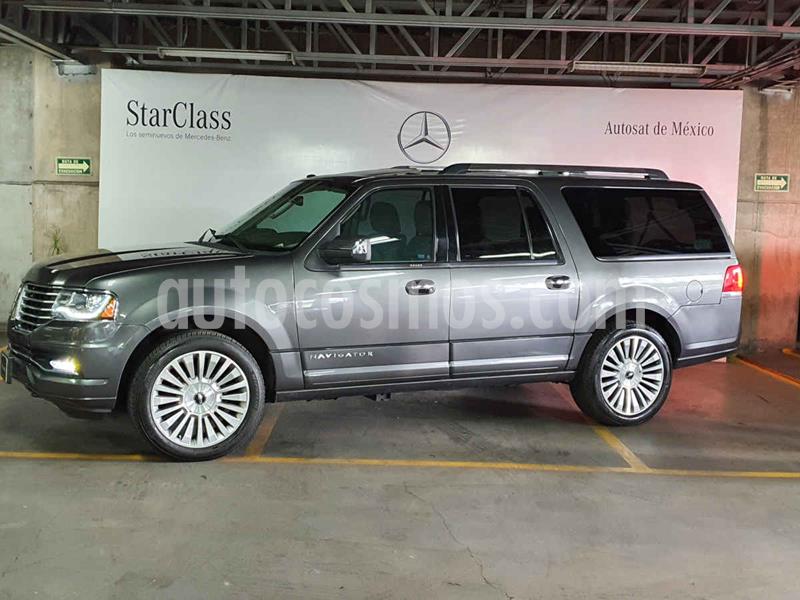 Lincoln Navigator Reserve L usado (2015) color Gris precio $499,000