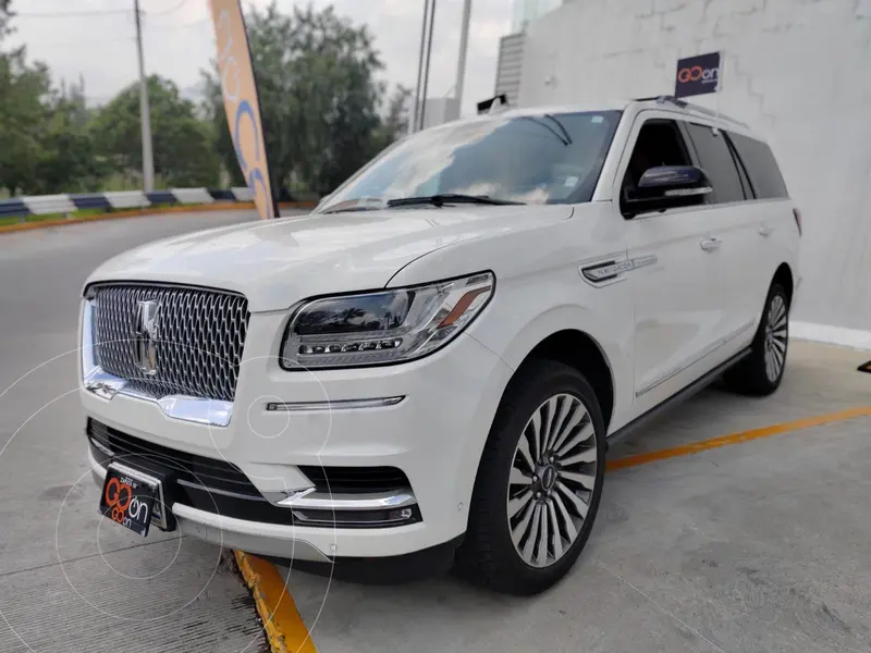 Foto Lincoln Navigator Reserve Larga usado (2021) color Blanco financiado en mensualidades(enganche $377,412 mensualidades desde $28,861)