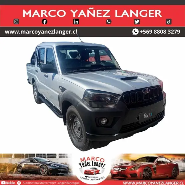 Foto Mahindra Pik Up 2.2L 4x2 Work usado (2024) color Plata precio $11.790.000