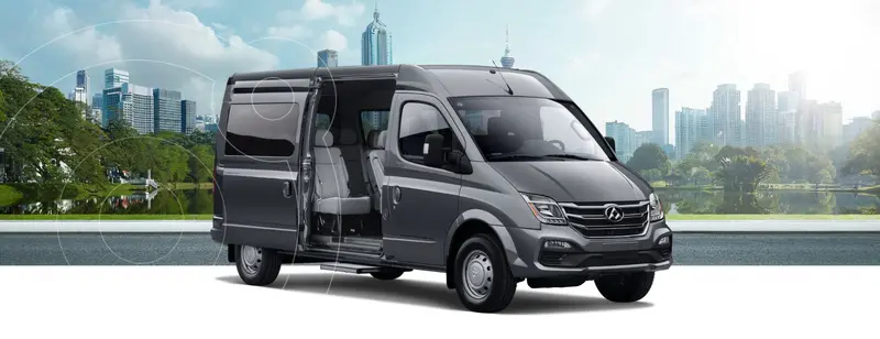 Foto Maxus V80  2.5L Minibus 12+1 Pas usado (2021) color Gris Plata  precio $20.000.000