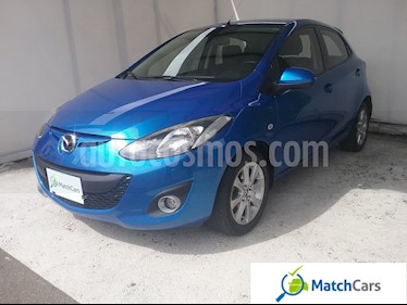 Foto venta Carro usado Mazda 2 5P 1.5L Aut (2014) color Azul Mediterraneo precio $27.990.000
