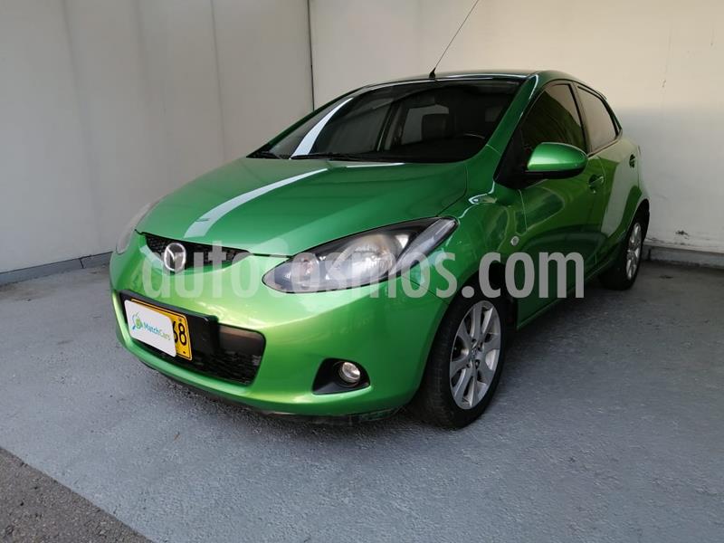Mazda 2 1.5 Aut 5P usado (2010) color Verde precio $21.990.000