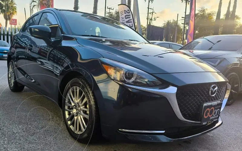 Foto Mazda 2 i Grand Touring Aut usado (2021) color Azul Marino financiado en mensualidades(enganche $72,212 mensualidades desde $5,522)