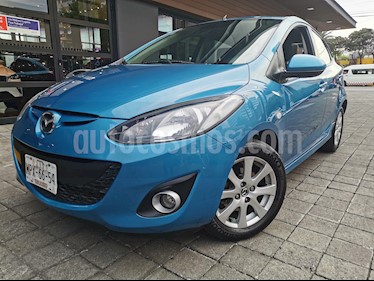 Mazda 2 i Touring Aut usado (2014) color Azul precio $140,000