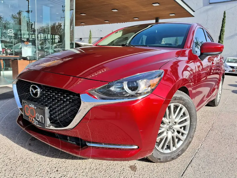 Foto Mazda 2 i Grand Touring Aut usado (2020) color Rojo financiado en mensualidades(enganche $73,500 mensualidades desde $4,263)