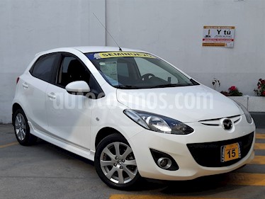 Foto venta Auto usado Mazda 2 Touring Aut (2015) color Blanco precio $179,500