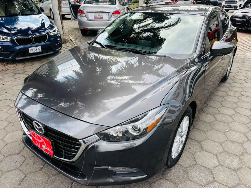 Mazda 3 Hatchback i Touring Aut usado (2018) color Gris precio $229,000