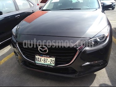 Mazda 3 Hatchback s Aut usado (2017) color Gris Titanio precio $269,000