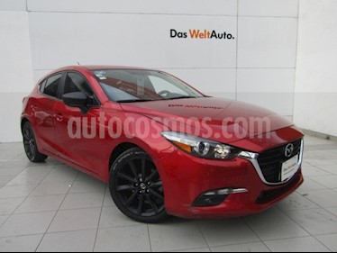 Mazda 3 Hatchback s usado (2017) color Rojo precio $245,000