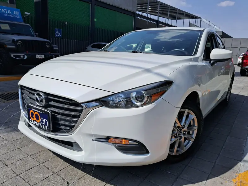 Foto Mazda 3 Hatchback i Touring Aut usado (2018) color Blanco financiado en mensualidades(enganche $71,250 mensualidades desde $5,166)