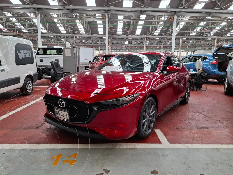 Foto Mazda 3 Hatchback i Grand Touring Aut usado (2021) color Rojo financiado en mensualidades(enganche $109,000 mensualidades desde $8,750)