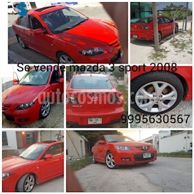 Mazda 3 Sedan I Sport Aut usado (2008) color Rojo precio $85,000