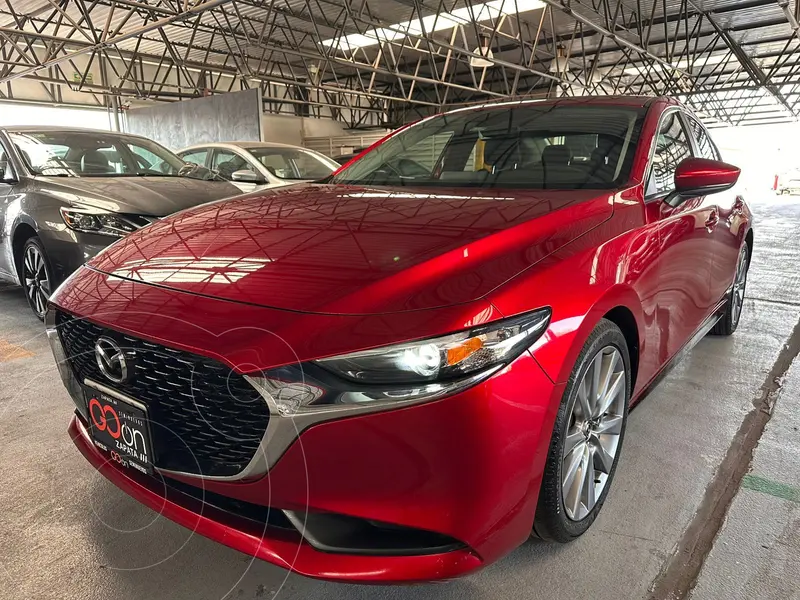 Foto Mazda 3 Sedan I Sport Aut usado (2021) color Rojo precio $299,000