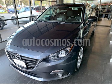 foto Mazda 3 Sedan s usado (2016) color Gris Meteoro precio $205,000