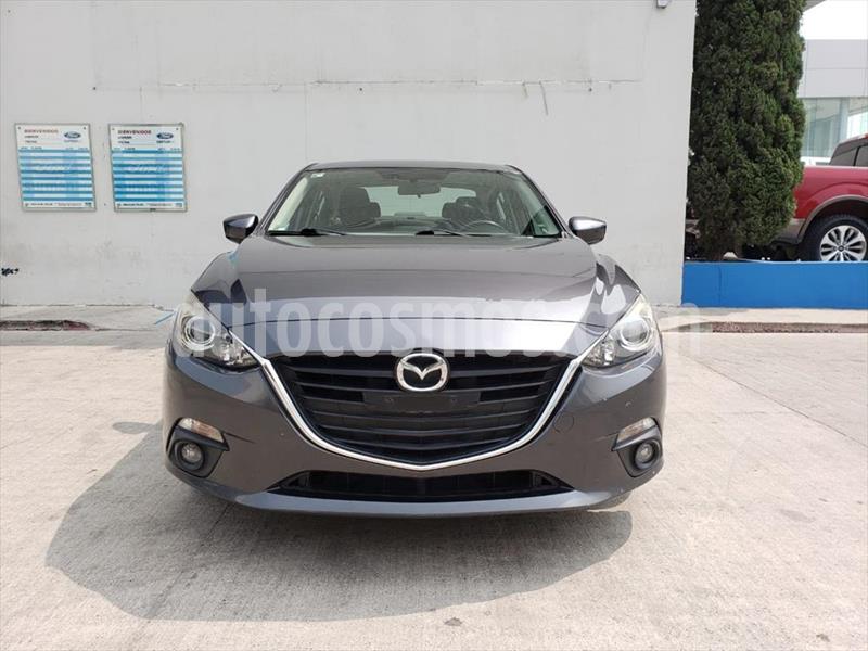 Mazda 3 Sedan s usado (2016) color Gris Oscuro precio $220,000