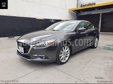 Mazda 3 Sedan s Grand Touring Aut usado (2018) color Gris Titanio precio $309,900