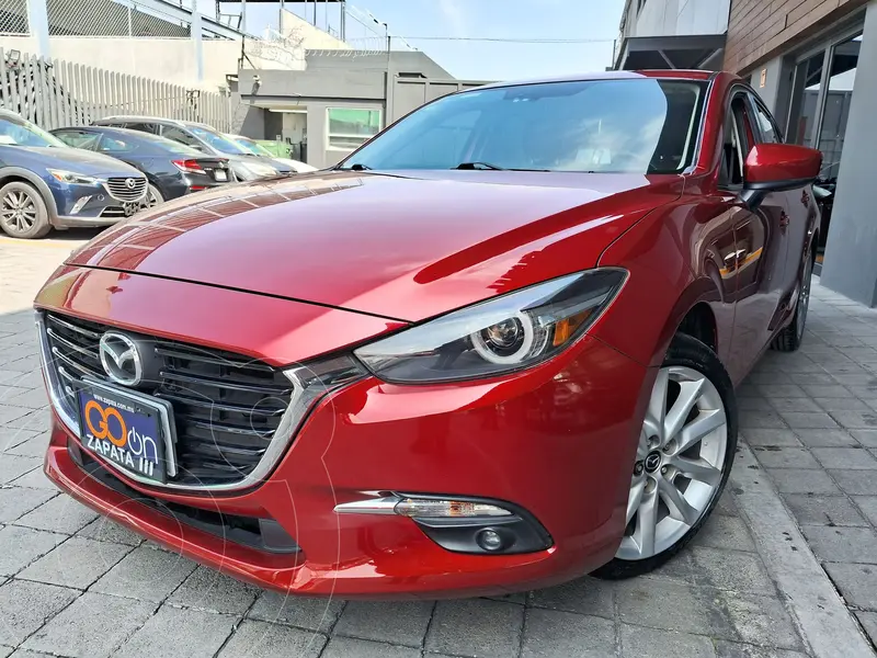Foto Mazda 3 Sedan s Grand Touring Aut usado (2017) color Rojo financiado en mensualidades(enganche $68,750 mensualidades desde $4,984)