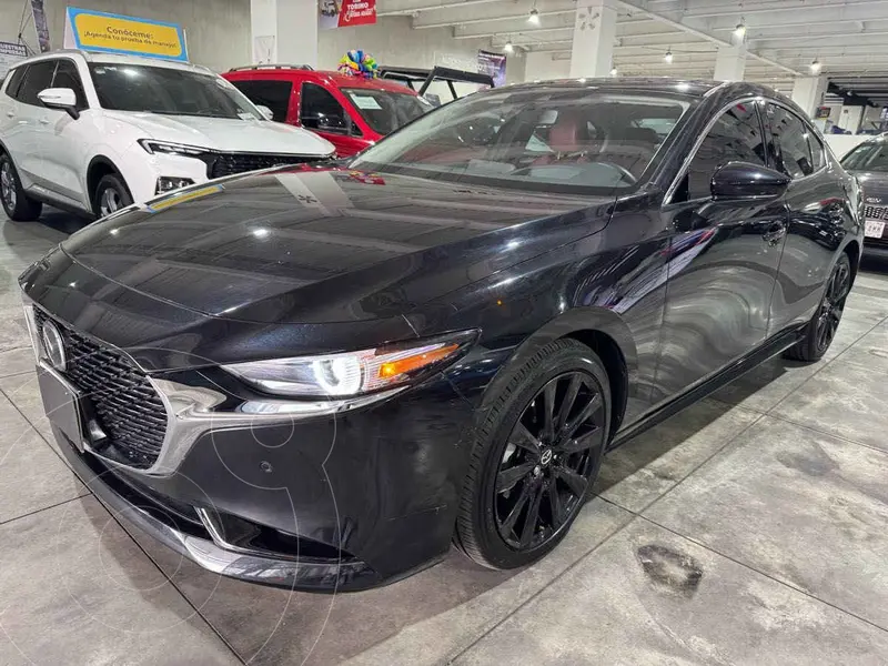 Foto Mazda 3 Sedan Carbon Edition usado (2023) color Negro financiado en mensualidades(enganche $108,973 mensualidades desde $8,337)