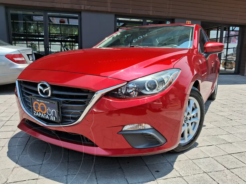 Foto Mazda 3 Sedan s Aut usado (2016) color Rojo financiado en mensualidades(enganche $66,250 mensualidades desde $3,842)