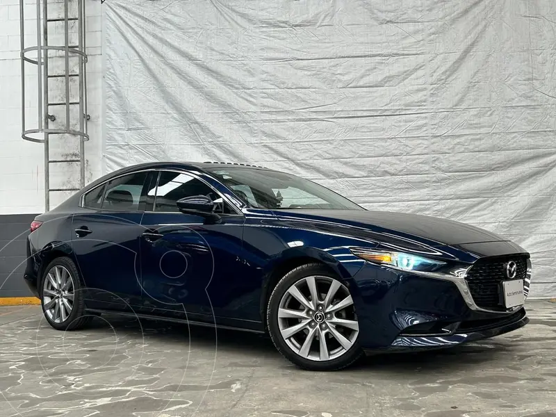 Foto Mazda 3 Sedan I Sport Aut usado (2021) color Azul precio $330,000