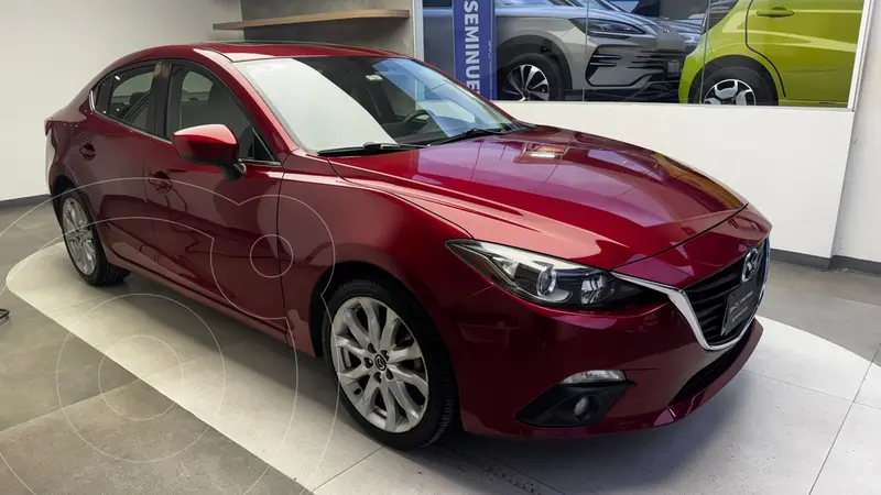 Foto Mazda 3 Sedan s Grand Touring Aut usado (2016) color Rojo precio $190,000