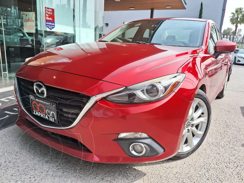 Foto Mazda 3 Sedan i Touring usado (2016) color Rojo financiado en mensualidades(enganche $60,000 mensualidades desde $4,350)