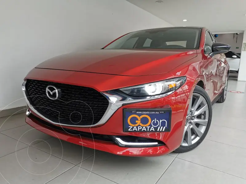 Foto Mazda 3 Sedan i Grand Touring Aut usado (2019) color Rojo financiado en mensualidades(enganche $87,500 mensualidades desde $5,075)
