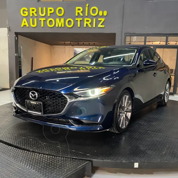 Foto Mazda 3 Sedan i Sport usado (2019) color Azul financiado en mensualidades(enganche $35,525 mensualidades desde $7,211)