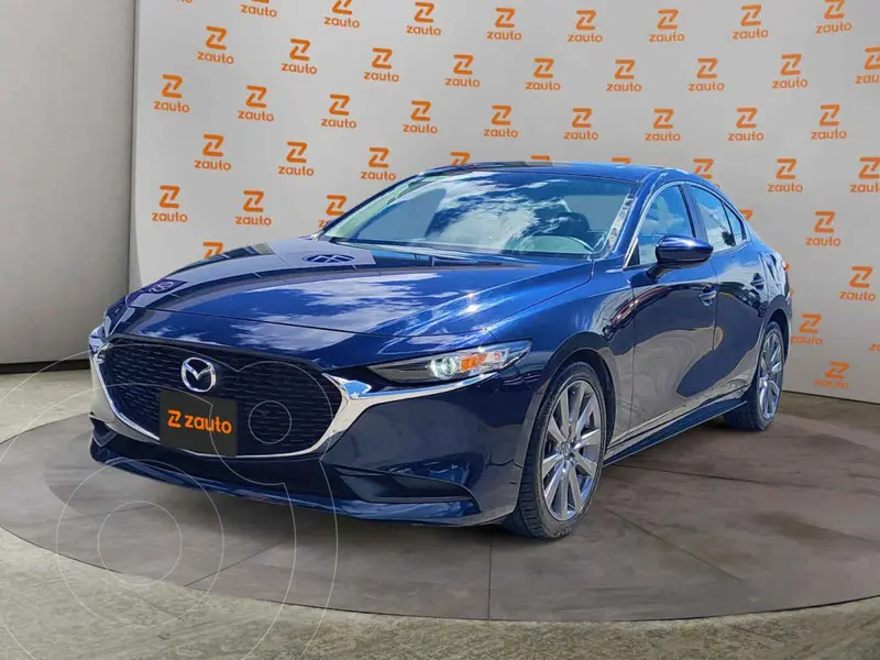 Foto Mazda 3 Sedan i Sport MHEV usado (2024) color Azul financiado en mensualidades(enganche $107,883 mensualidades desde $8,253)