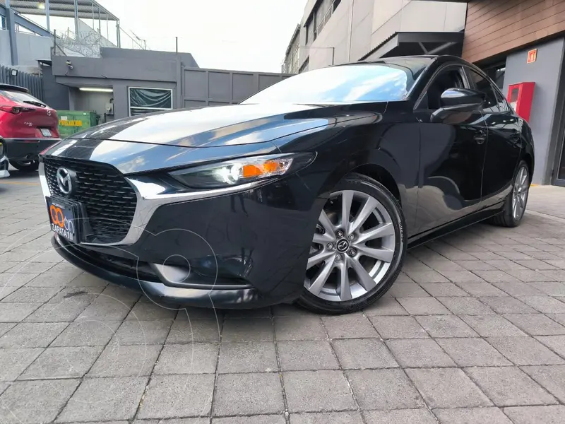 Foto Mazda 3 Sedan i Sport usado (2023) color Negro financiado en mensualidades(enganche $102,188 mensualidades desde $7,814)