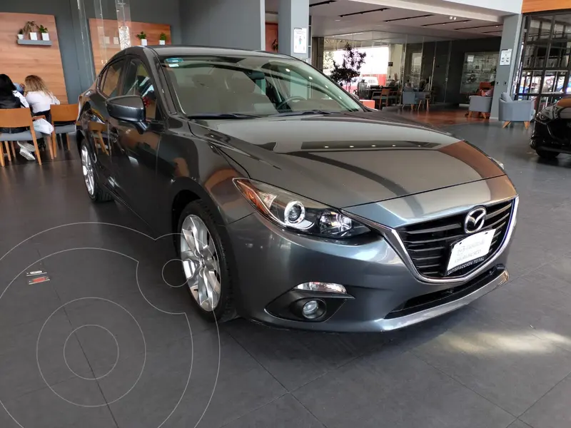 Foto Mazda 3 Sedan s usado (2016) color Gris Meteoro financiado en mensualidades(enganche $61,750 mensualidades desde $6,634)