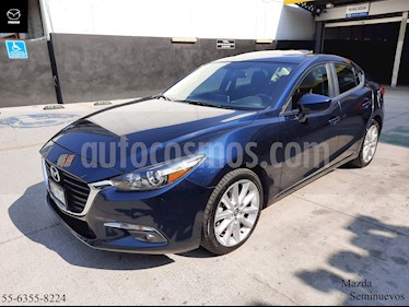 Mazda 3 Sedan s usado (2018) color Azul Marino precio $284,900