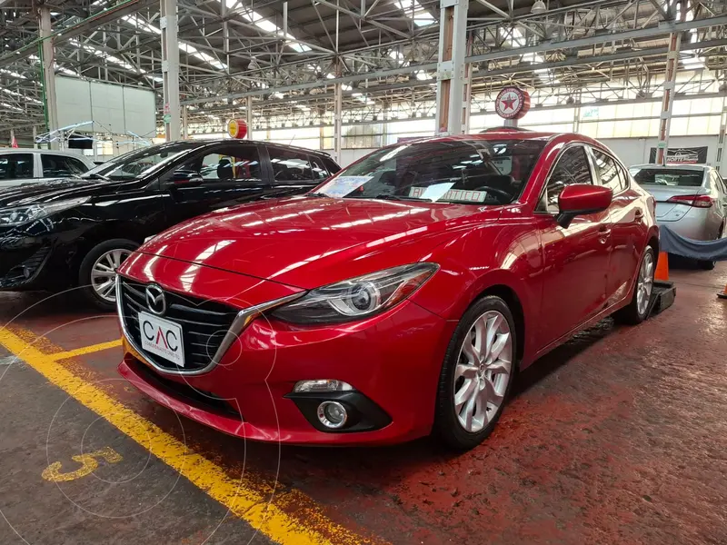 Foto Mazda 3 Sedan i usado (2018) color Rojo financiado en mensualidades(enganche $70,200 mensualidades desde $6,800)