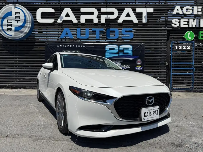 Foto Mazda 3 Sedan i Grand Touring Aut usado (2019) color Blanco financiado en mensualidades(enganche $65,780 mensualidades desde $6,856)